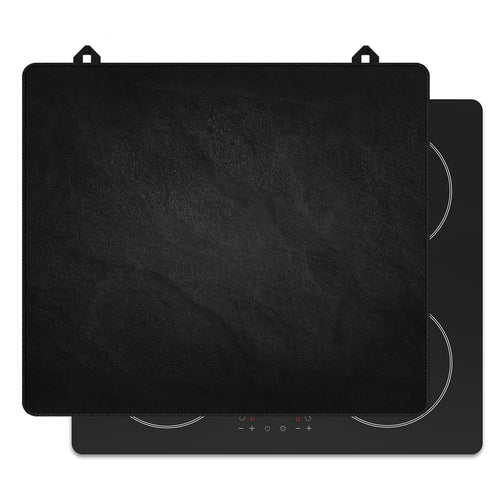Protège Plaque Induction - Mur de Pierres Noires